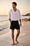 Black XL Size Men's Swim Shorts