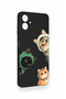 Samsung A06 Compatible Cat Team Patterned Silicone Case - 4