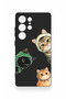 Samsung S25 Ultra Compatible Cat Team Patterned Silicone Case - 2