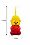 Barista Fan Premium Glass Cold Drink Cup Cute Teddy Bear Cup 550 ml - 4