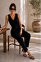 Crepe Fabric Carrot Cut High Waist Pants – Stylish and Comfortable Design with Pleated Detail My3535 - 3