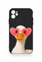 iPhone 11 Compatible Silicone Case with Duck Pattern - 3