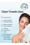 Nestvel Face Towels, 25cm×30cm Ultra Thick Gentle Exfoliation Disposable Face Towelette - 2