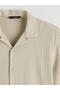 Regular Fit Resort Collar Men's Shirt (S6) - 6