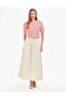 White A-Line Woven Skirt 50325152-Vr013