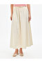 White A-Line Woven Skirt 50325152-Vr013 - 2