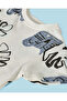 Infant Boys White Tiger Print T Shirt - 2