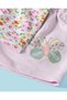 Infant Girls Lilac Placement Print Shorts & White All Over Print Shorts Pack Of 2 - 3