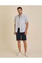 Men Navy Pull On Shorts - 5