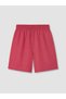 Vizyon New Season Elastic Waist 100% Linen Women's Shorts - 7