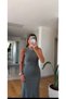 Stone-Embellished Ribbed Dress - 3