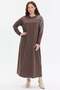 Stone Detailed Comfortable Fit Long Women's Dress