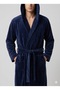 Men's Robe 'Night Blue' - 2