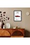 Premium Canvas Digital Print Wall Art A4 Framed Poster for Home Office Decor Gift Piece - 2