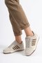 Hmnt-2499 Premium Striped Beige Women's Sneaker - 2