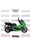 ملصق تزييني لدراجة هوندا PCX 2021-2024، طقم جاهز لتزيين المحرك بلونين، جودة عالية