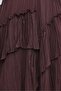Elastic Waist Layered Voile Skirt – Dark Burgundy - 3