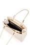 Textured Cream Bag with Buckle Detail 0066 - 5