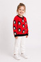 Penguin Patterned Girls' Sweater 23212 - 4