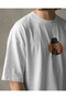 A Clockwork Orange Unisex White Oversize T-Shirt - 3