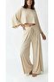Slit Draped Bohemian Trousers - 2