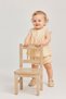 Baby Girl Summer 2-Piece Set Lace Detailed Blouse and Shorts 3-18 Months - 4