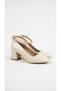 Ten Women's Ankle Strap Belted Stylish Comfortable Classic 5 cm Heeled Shoes Drk021 - 2