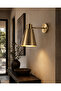 Focus Articulated Wall Sconce E27 Antique Yellow Modern Metal Lighting