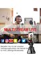 360 °   حامل هاتف ذكي بتقنية الذكاء الاصطناعي - جيمبال تثبيت ذاتي مع تتبع الوجه التلقائي - 3