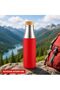 Sustainable Stainless Steel Water Bottle with Bamboo Lid and Silicone Sleeve – Eco-Friendly Reusable Insulated Sports Bottle for Travel, Gym, Office & Outdoor Use - 5