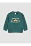 Petrol Car Printed Baby Boy Sweatshirt and Sweatpants - 5