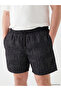 Nevavm Short Length Patterned Men's Swim Shorts with Difference - 3
