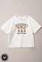 Unisex Children's Crew Neck Printed 100% Cotton Oversize T-Shirt Baby-Child - 3