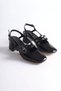 Black Patent Leather Women's Shoes Tr16Ms05A - 2