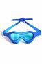 Mask Children's Swimming Goggles Blue 2-5 Years |   Anti-Fog Anti-Uv Silicone Pool Sea Swimming Goggles - 6