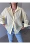 Yellow Pearl Linen Shirt - 2
