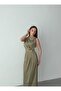 RUBY Midi Elbise - Yeşil - 5