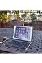 Keyboard Case with Touchpad for iPad Mini 7 (2024) - Arabic/English, Detachable Bluetooth, Black - 6