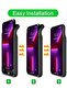 Battery Case for iPhone 13 Pro Max, Portable Battery Pack, Rechargeable Smart Charger Case - 4