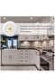 1W COB LED Puck Light 6 Pack with Remote, Dimmable, Wireless, Battery Powered - 2