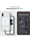 Shockproof Liquid Silicone Case for Nothing Phone 1 (6.55 Inch), Flexible and Anti-Scratch Protective Cover with Soft-Touch Slim Fit, Wireless Charging Compatibility, and Durable Scratch-Res - 2