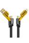 4-in-1 Convertible Metal Fast Data Cable: 65W Braided 3.9ft USB-C/USB-A for iPhone, iPad, MacBook, AirPods, Samsung & Android (1.2M) - 7