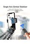 selfie stick tripod Extendable Wireless BT Selfie Stick Handheld Gimbal Stabilizer Tripod with Detachable Remote Control for Selfie Full Body Shot Vlog Group Photo (ELT-069) - 4