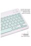 Ultra-Slim Bluetooth Keyboard and Mouse Combo Rechargeable Portable Wireless Keyboard Mouse Set - 4