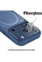 Magnetic Protective Case for iPhone 15 Pro Max 6.7 Inch Shockproof Slim Back Cover - 4