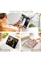Gold iPad Air 13-Inch Case (M2 2024) with Pencil Holder - Smart Case Supporting Pencil Pro, USB-C, Touch ID, and Auto Wake/Sleep - 6