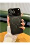 iPhone 14 Pro Max Case Matte Glass Slim Magnetic Cover Compatible with MagSafe Anti Scratch Shockproof Protective Case with Camera Lens Protector for 6.7 Inch Model - 3