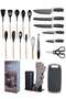 Silicone Utensil Set 19 PCS – Non-Stick Heat Resistant Kitchen Tools with Wooden Handles | Premium Silicone Cooking Set for All Cooktops - 4