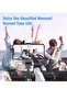 40" Lighted Selfie Stick Tripod, Bluetooth Remote, 3 Light Modes, 6 Brightness Levels - 7