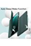 Case for Samsung Galaxy Tab S9 FE+ / S9 FE Plus 12.4-Inch – Soft TPU Tri-Fold Stand Protective Cover with S Pen Holder, S Pen Charging Support, Auto Wake/Sleep (Midnight Green) - 5